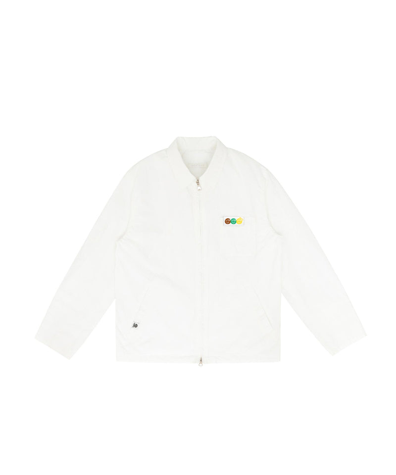 PIV'VEE Windbreaker Jacket - Cloud White