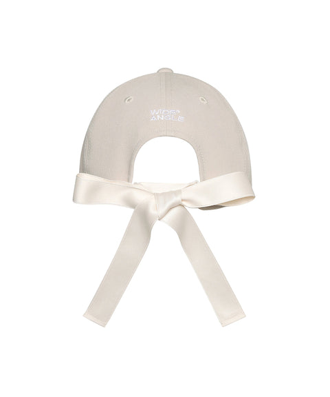 WideAngle: Co Line Point Ribbon Cap L - L/Beige