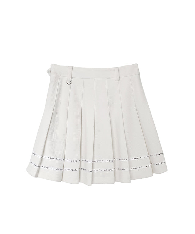 [Warehouse Sale] KANDINI Essential Pleats Skirt - White
