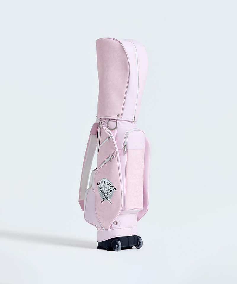Challenger Uni Camo Print Trolley Caddy Bag - Light Pink