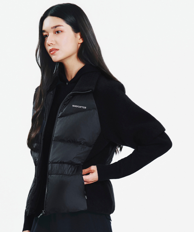 MCC Women's Short-Sleeve Goose Down Jacket - Dark Navy