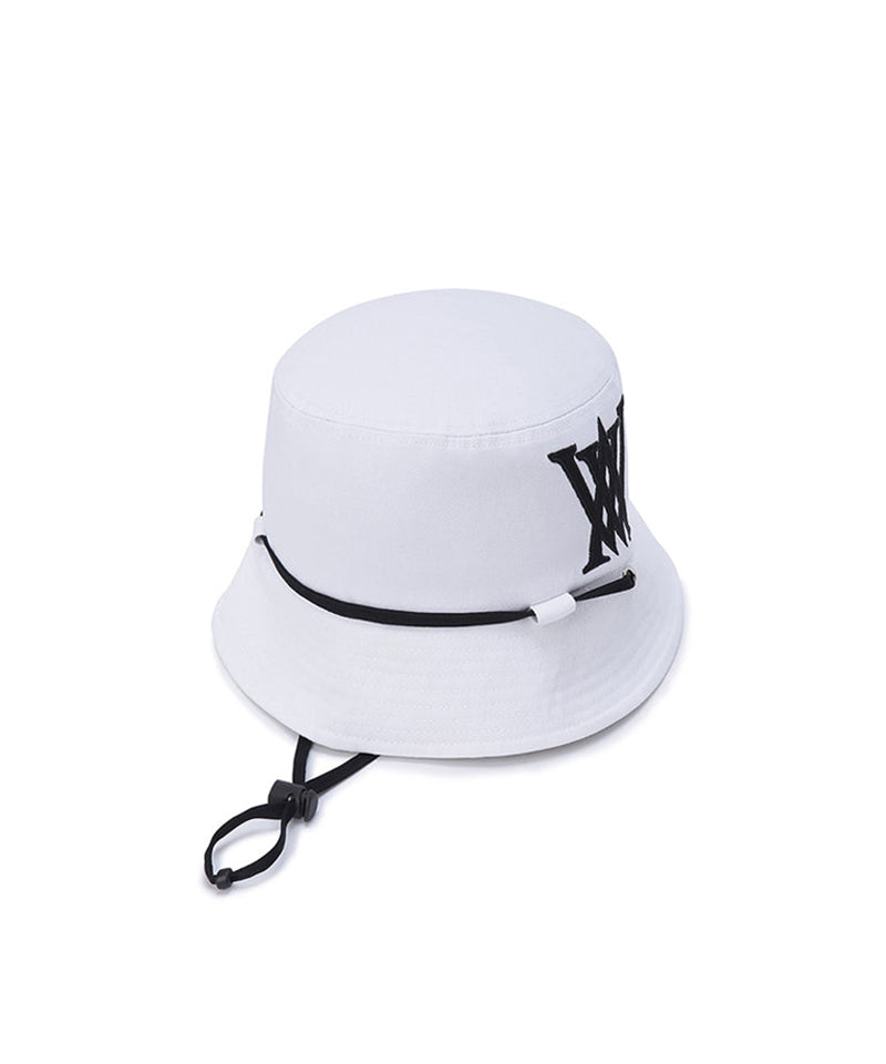 ANEW Golf: Unisex Big Logo Applique Bucket Hat -  White