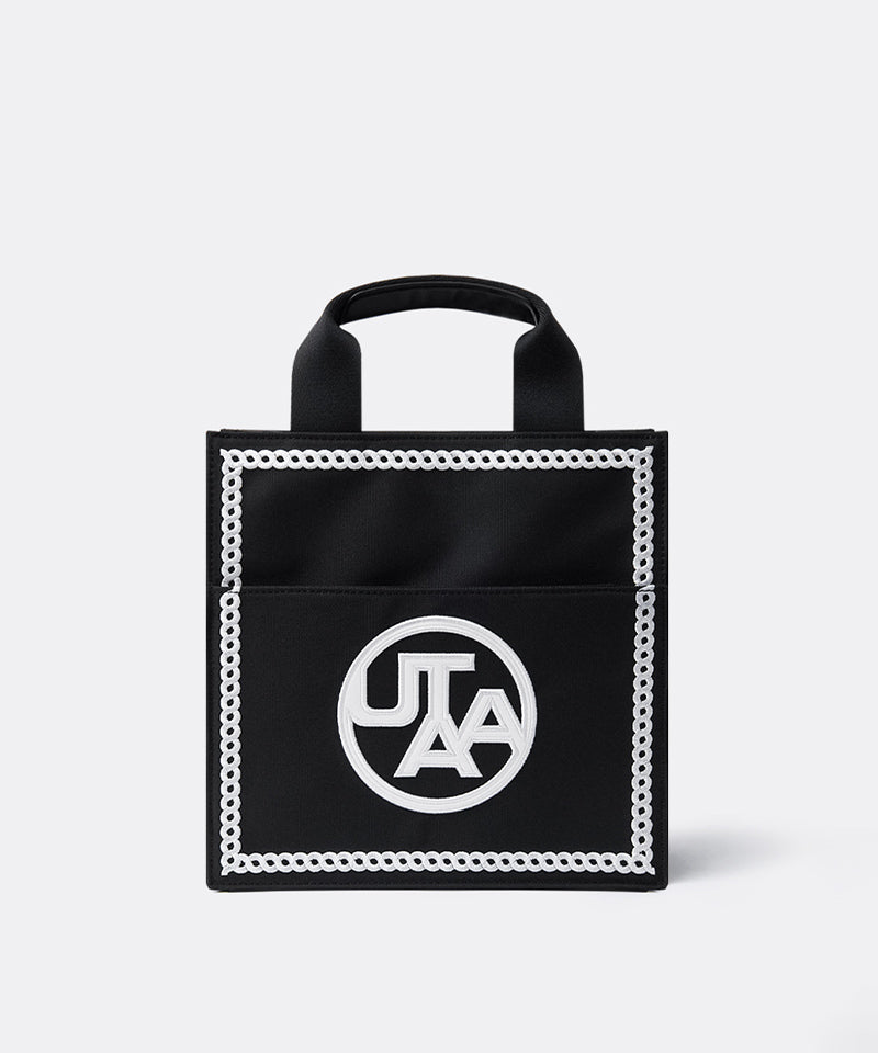 UTAA Atelier Braid Line Tote Bag - Black
