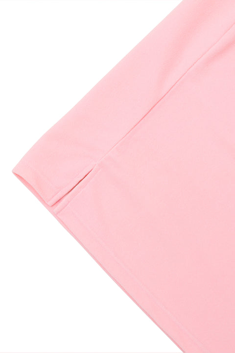 PIV'VEE Club Terry PK Shirt - Bubble Pink