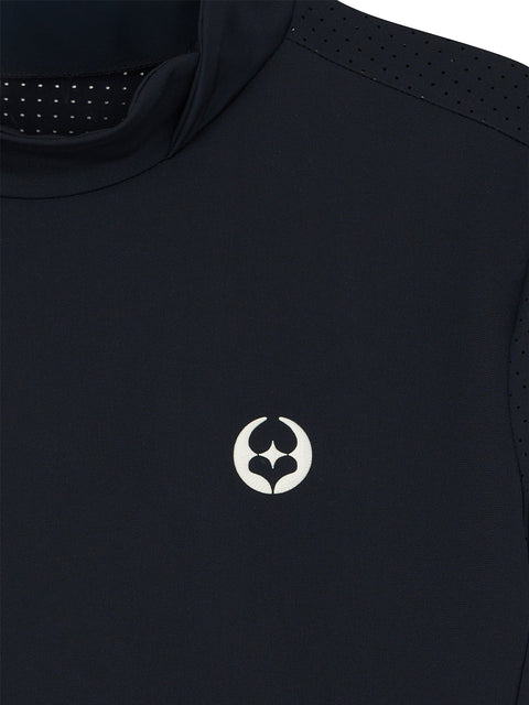 GFJ Golf Women's Mesh Long Sleeve - Black