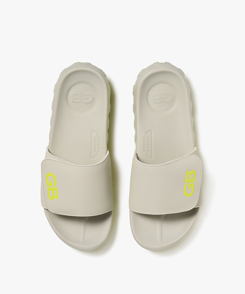 Goal Studio GB Pro Slide - Gray/Lime– Sokim
