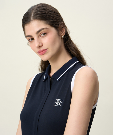 FORDI Kara Sleeveless One Piece - Navy