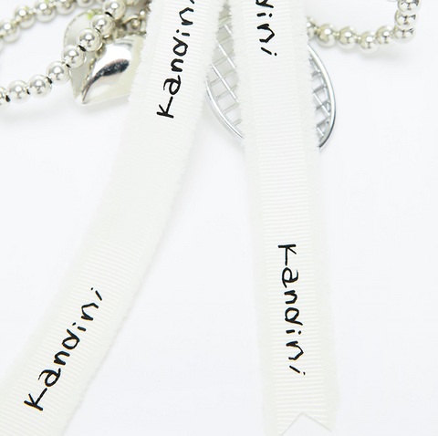 KANDINI Key Ring - White