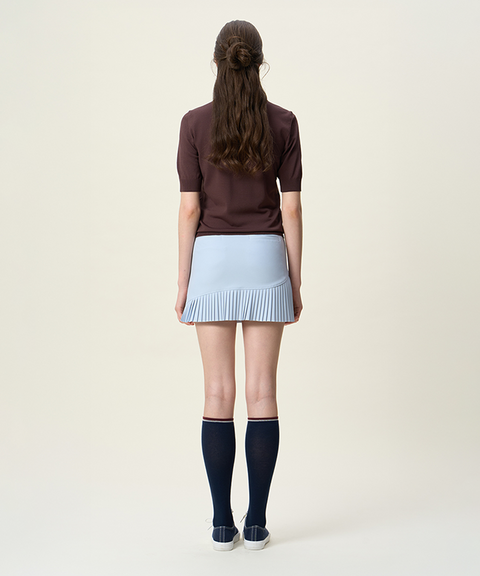 FORDI Loose Short Sleeve Knit - Brown
