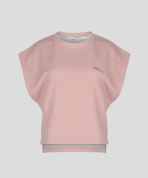 KANDINI Pigment Slit Sleeveless - Light Pink