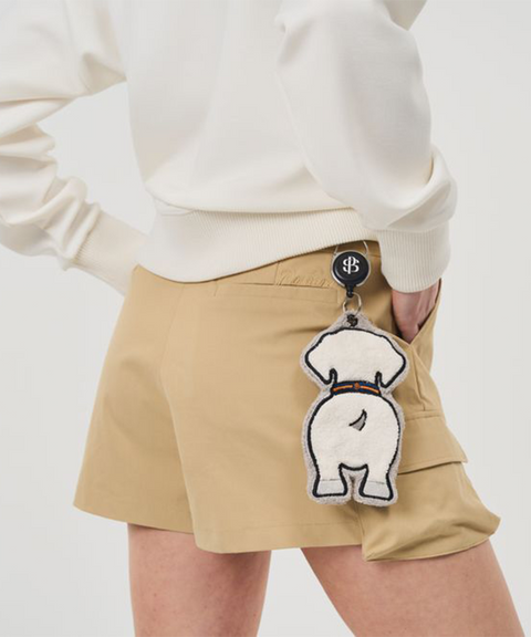 POSHERD Puppy Golf Ball Towel - Beige