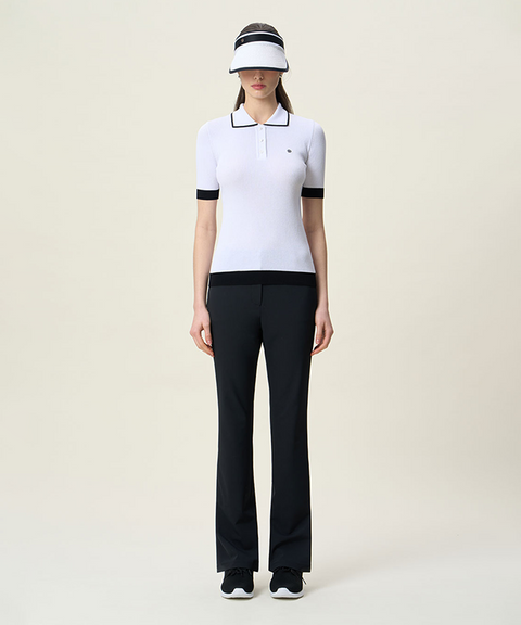 FORDI Signature Bootcut Long Pants - Black