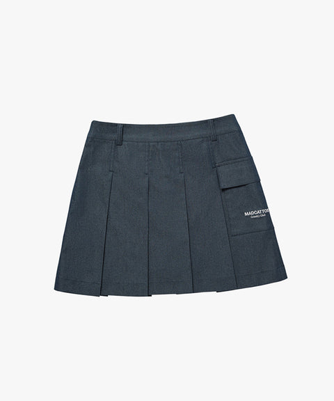 MCC Women's Pocket Pleats Skirt - 2 Colors