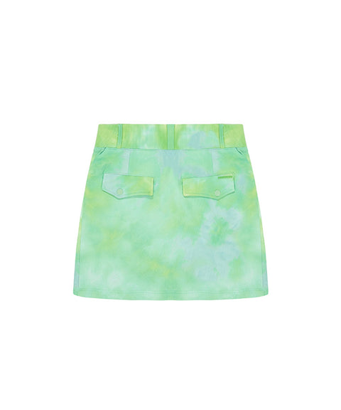 CHUCUCHU Marble Point Skirt - Green