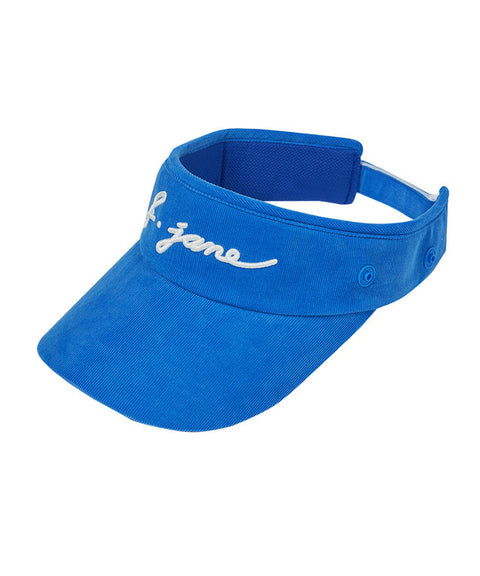 J.Jane 2way Fur Ear Flap Suncap - Blue