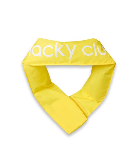 MACKY Golf: Ice Logo Neck Scarf - Yellow