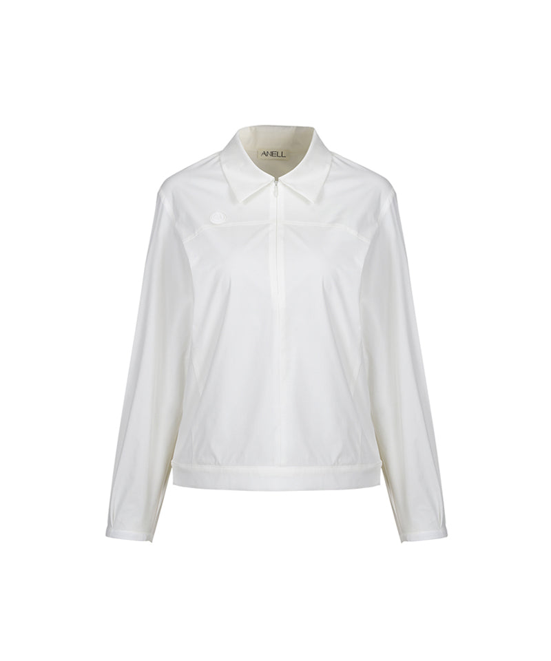 Anell Golf Essential Windproof Windshirt - Ivory