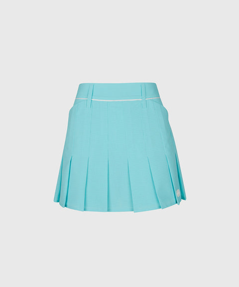 KANDINI Airy Pleats Skirt - Mint