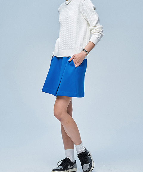 LE SONNET Lily Skirt - Blue