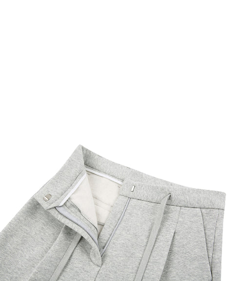 AVEN Straight Fit Sweatpants - Melange Gray