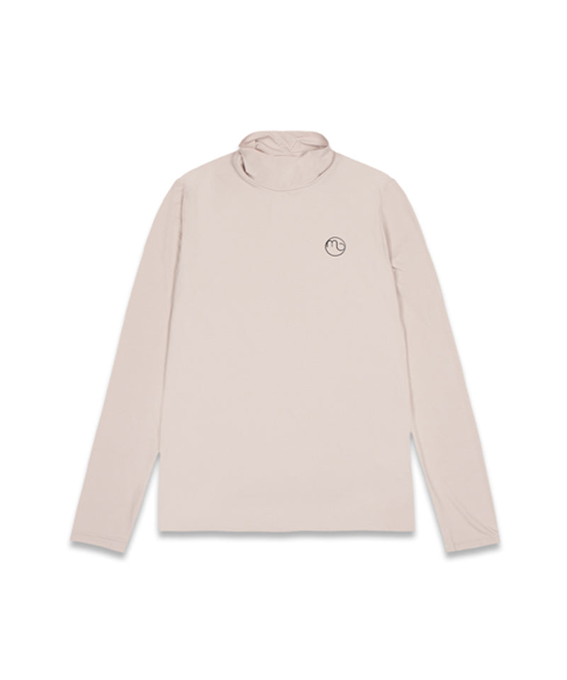 MACKY Golf: Cooling Half-Neck Inner Shirt - Beige