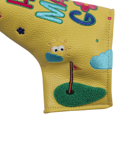 MACKY Golf: Happy Straight Putter Cover - Mustard