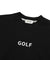 MACKY Golf: Golf Round Patch Sweatshirt - Black