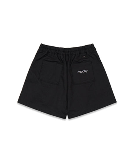 MACKY Golf: Two-Pintuck Balloon Shorts - Black