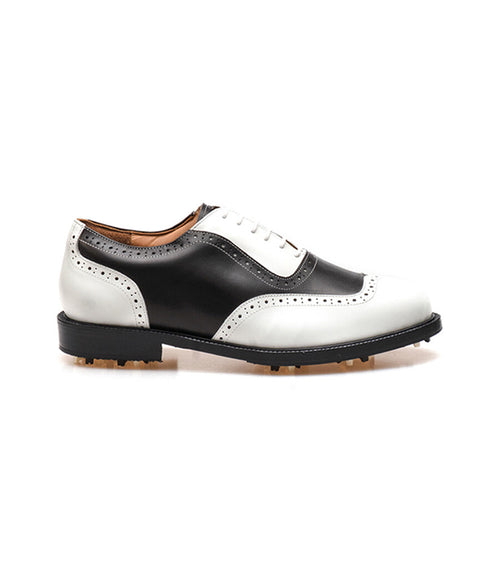 ALL CLASSIC Golf Wingtip Classic Golf Shoes - Black