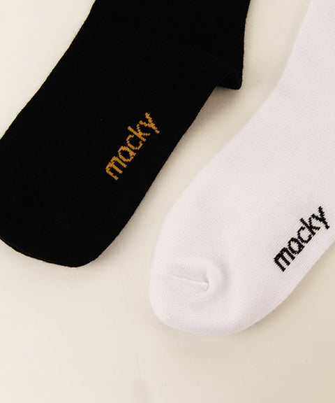 MACKY Golf: Point Sock - Black