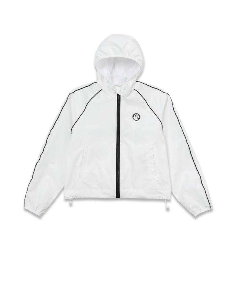 MACKY Golf: MC Line Hood Windbreaker - White