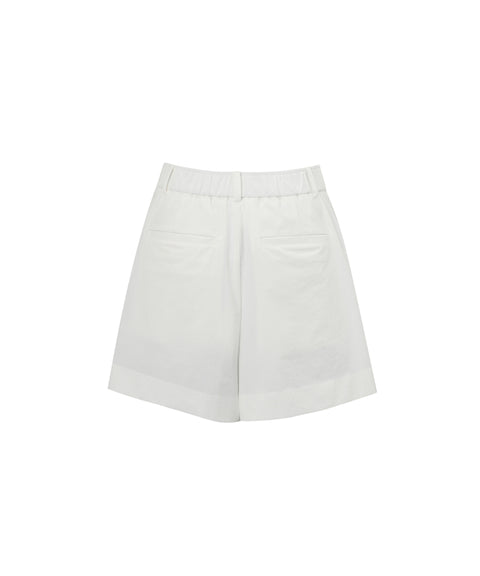 Monday Flow Volume Short Skirt - White