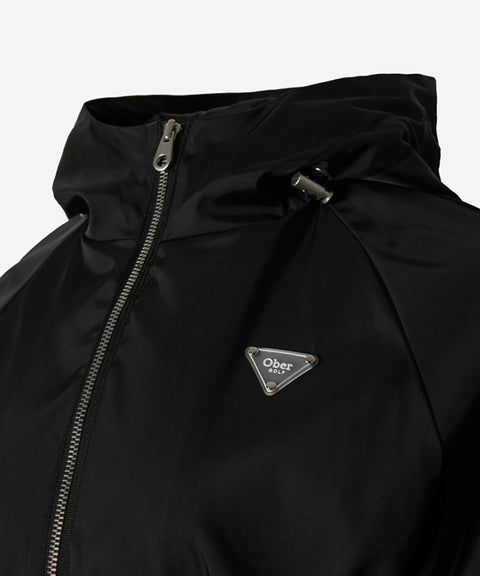 OBER Golf Long Field Windbreaker - Black