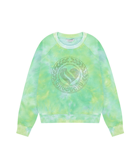 CHUCUCHU Marble Point Crew Neck - Green