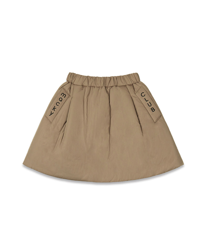 MACKY Golf: Full-Line Padded Skirt - Beige