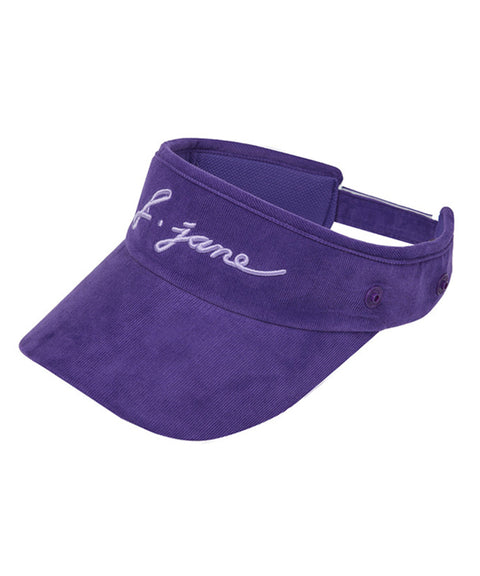 J.Jane 2way Fur Ear Flap Suncap - Purple