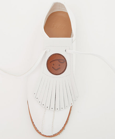 PIV'VEE  Mickey Shoe Tassel - Cloud White
