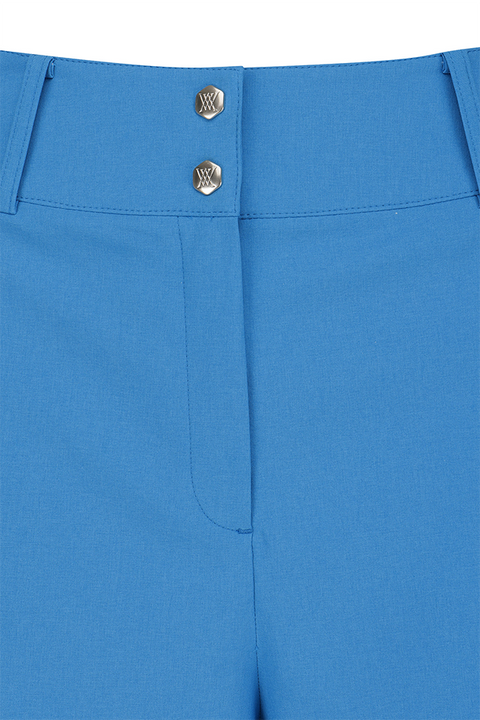 Women's FA Back Pleated Half Pants - Blue