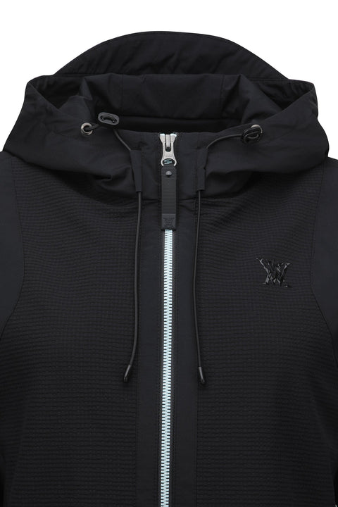 Women's FA Mid Legth Hooded Jacket - Black