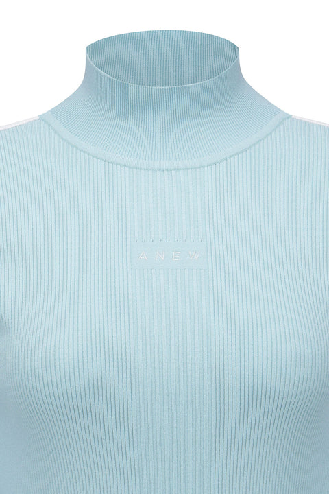 Women's FA Mock Neck Sweater - Mint