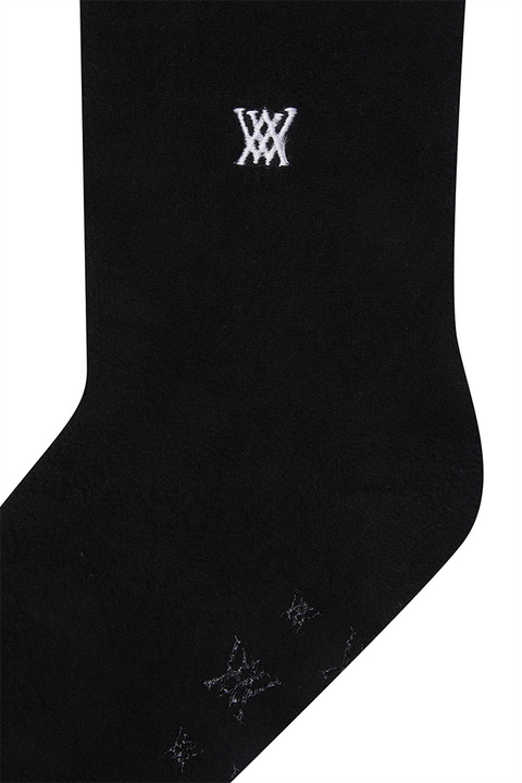 Women's Tactel Knee Socks - Black