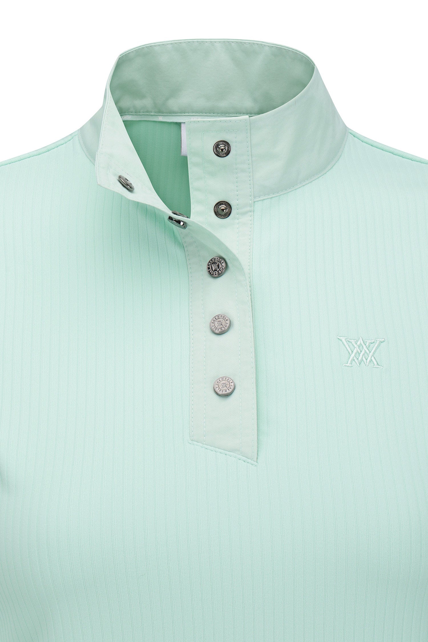 Women's FA High Neck Long T-Shirt - Mint