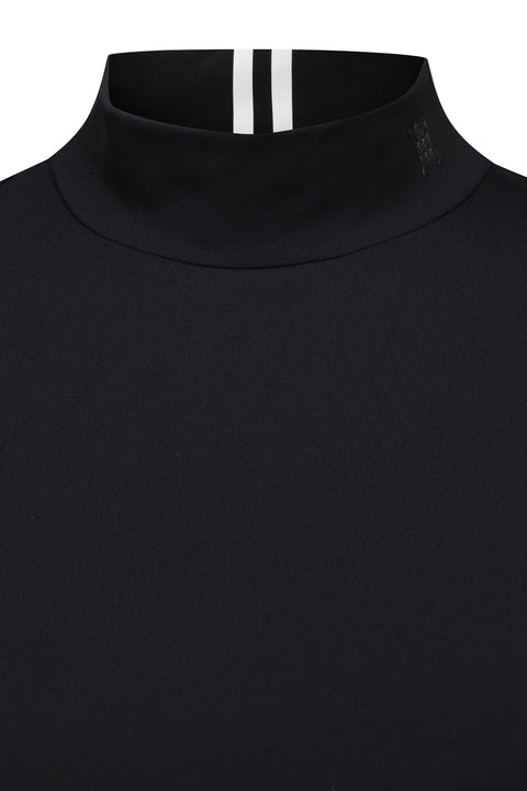 Women's FA Essential High Neck Baselayer - Black