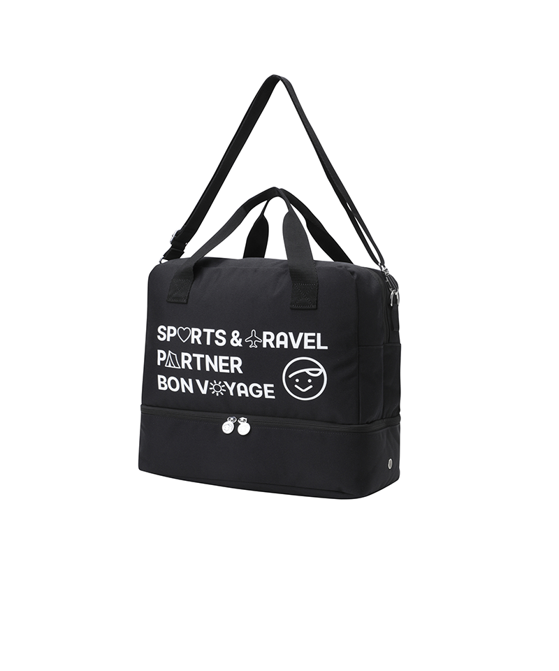 PIV'VEE Bon Voyage Boston Bag - Ebony Black