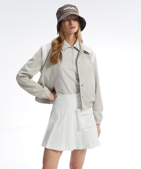 Monday Flow Classic Half Sleeve Top - Light Beige