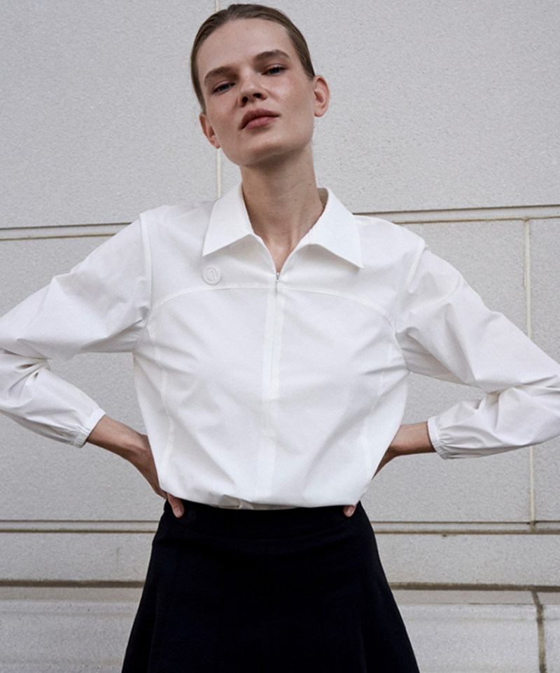 Anell Golf Essential Windproof Windshirt - Ivory
