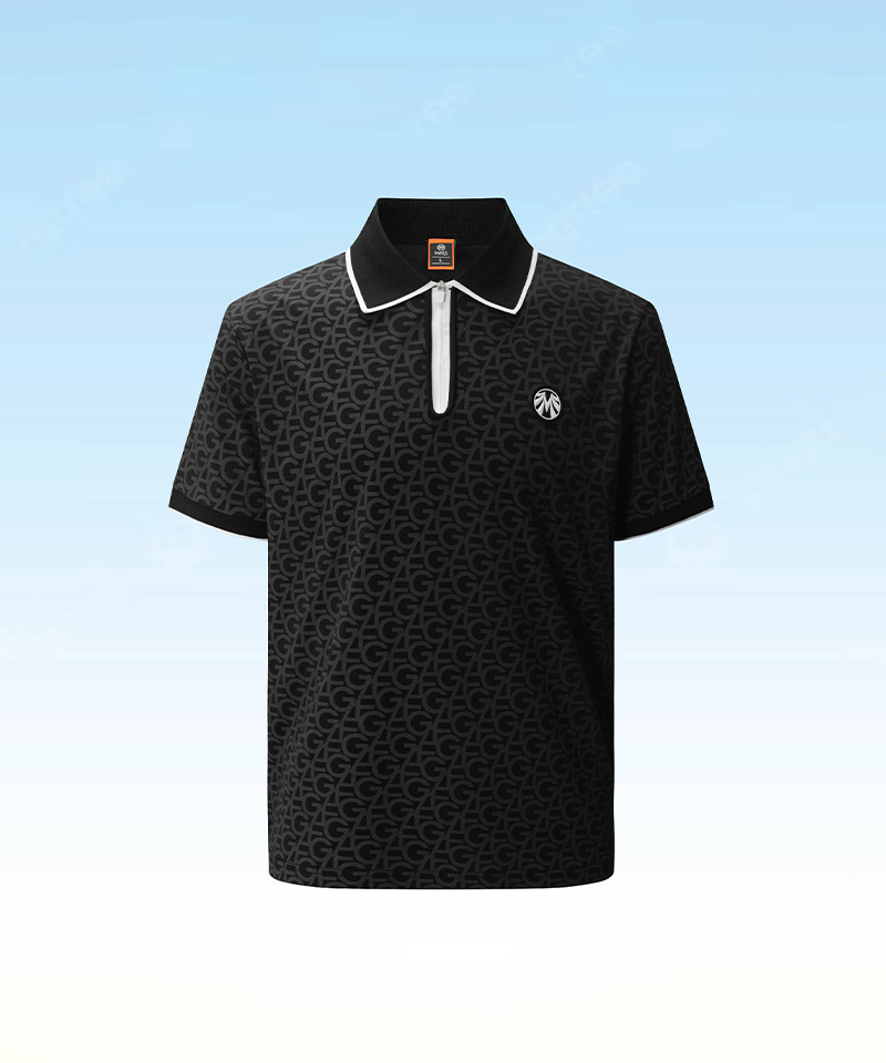 Men's Luxurious Classic Sporty Half-Zip T-Shirt - 3 Colors