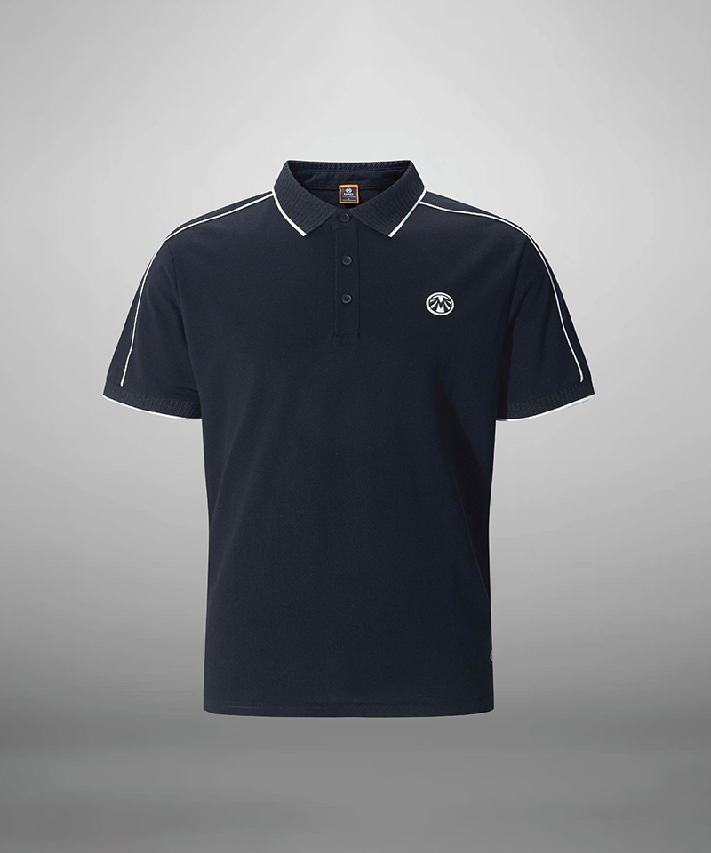 【LEINWANDE】 Landscape Jacquard Polo Karson | Jacquard Knit Polo – A.Tiziano