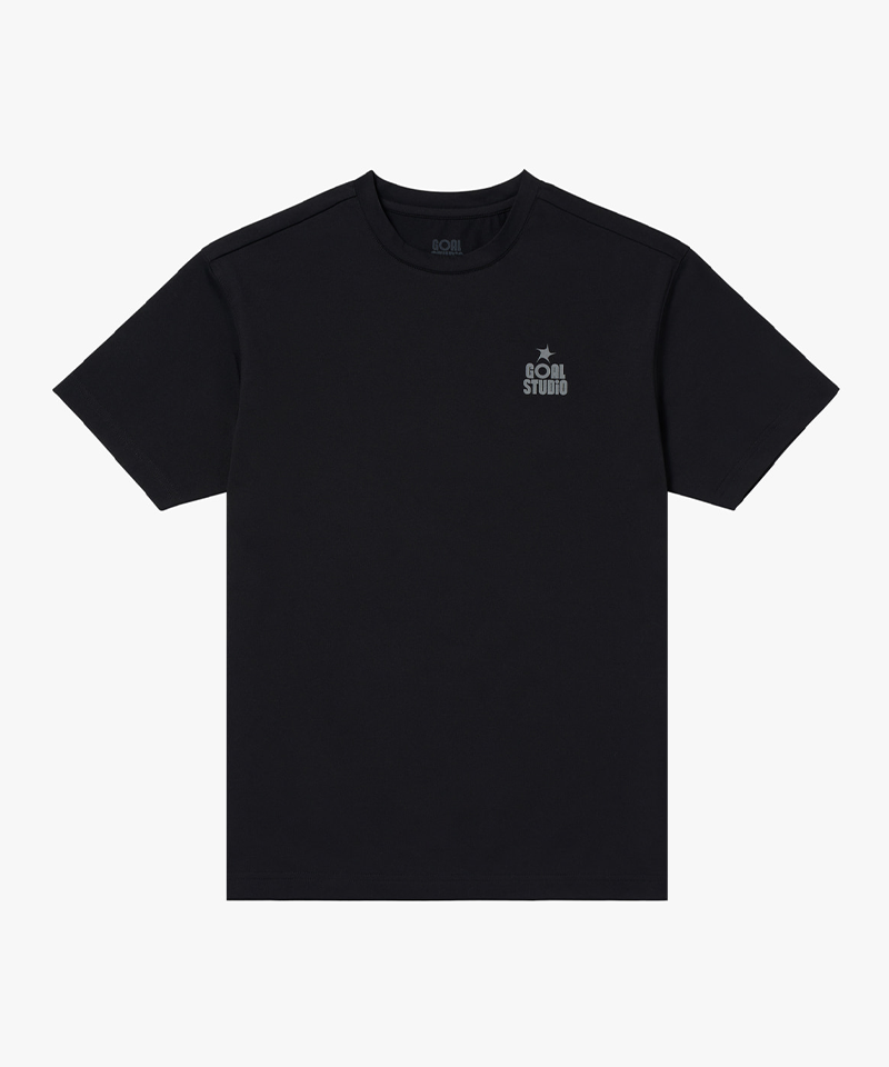 Goal Studio Men's Essential Airdry Tee - Black