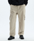 Jamie West Stretch Wide Cargo RipStop Pants - Beige
